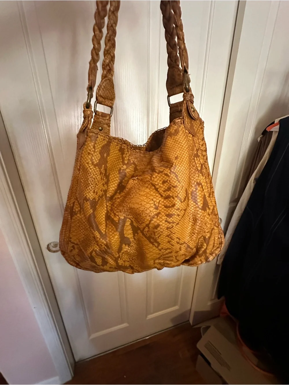 Vintage Bohemian hobo bag by Marc Ecko